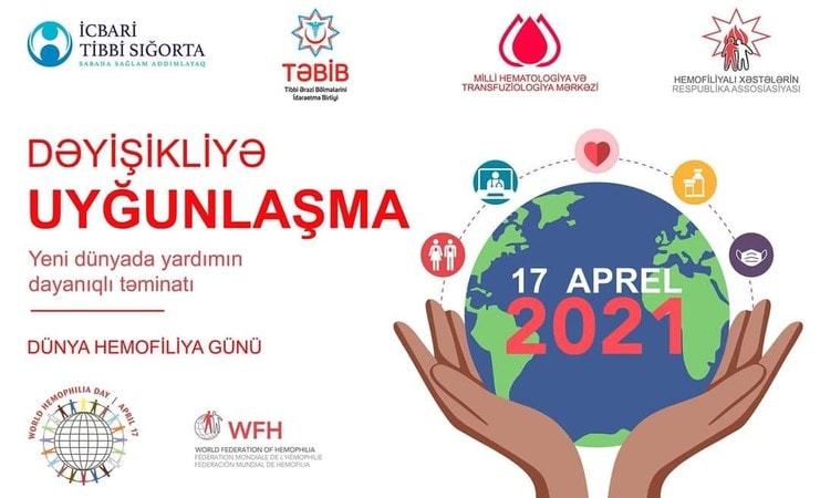 17 aprel Dünya Hemofiliya Günü beynəlxalq konfrans keçirəcək
