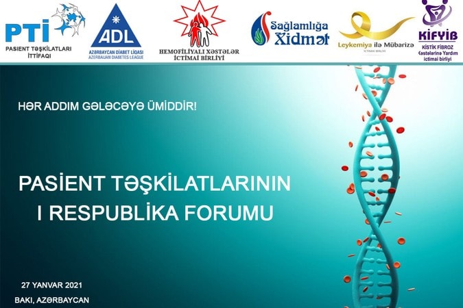 Azərbaycanda I Pasient Təşkilatlarının Respublika Forumu keçiriləcək