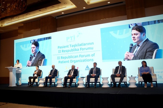 Pasient Təşkilatlarının II Respublika Forumunun sual cavab sessiyasının bir hissəsinndən video görüntü