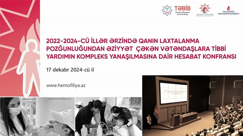2022-2024-cü illər ərzində tibbi yardımın kompleks yanaşılmasına dair hesabat konfransı keçiriləcək