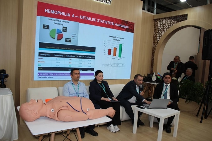 Hemofiliya və digər Hemostaz Pozuntuları Assosiasiyası tərəfindən WUF 13   çərçivəsində tədbir keçirilmişdir