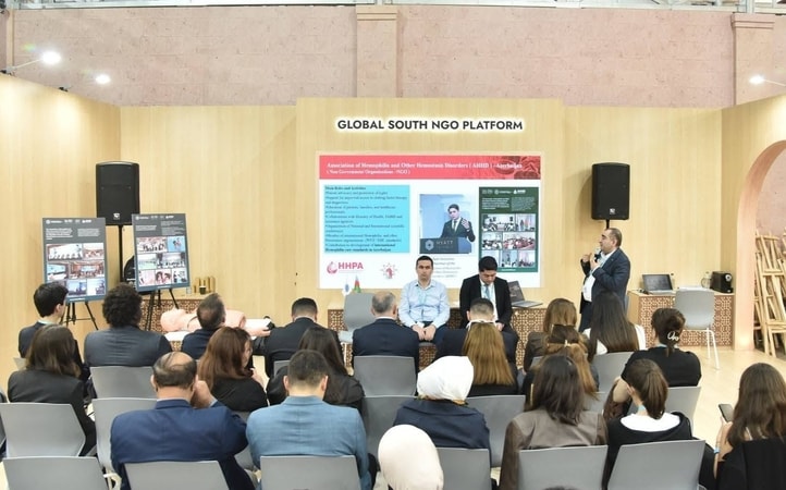  South NGO Platform Pavilyonunda,  WUF13 sessiyası çərçivəsində Assosiasiya tərəfindən tədbir keçirilmişdir.