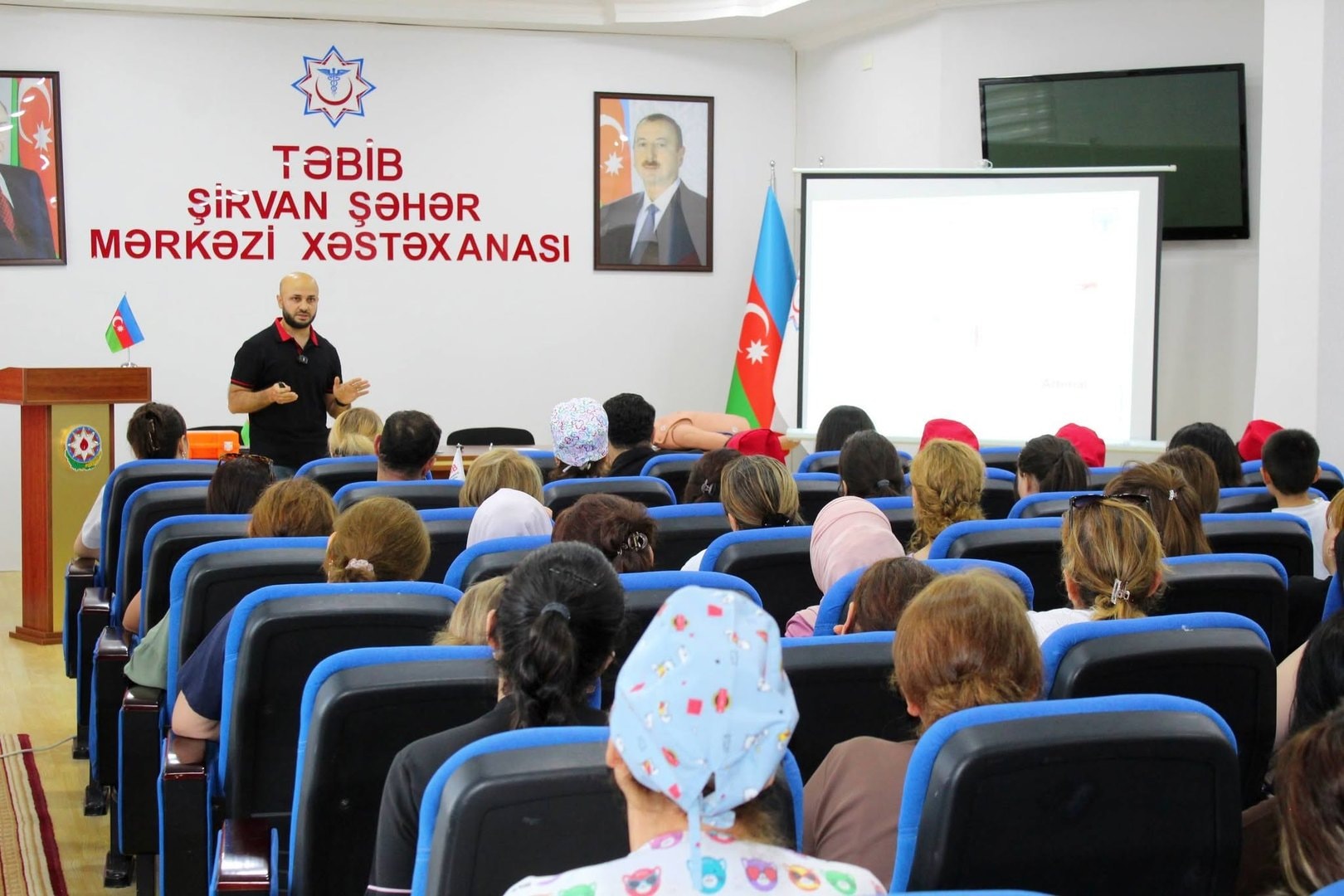 Şirvan Şəhər Mərkəzi Xəstəxanasında hemofiliya xəstəliyinə həsr olunmuş elmi-praktik seminar keçirilib
