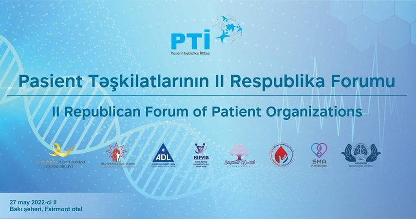 Pasient Təşkilatlarının II Republika Forumu keçirəcək