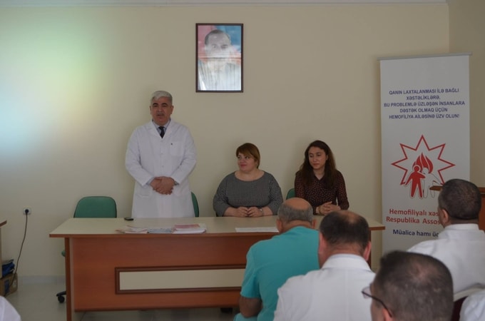 Siyəzən Şəhər Diaqnostika Mərkəzində Hemofiliyaya dair seminar keçirmişdir