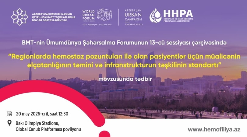 WUF 13 çərçivəsində qanın laxtalanma pozuntusunun idarə edilməsinə dair tədbir keçiriləcək